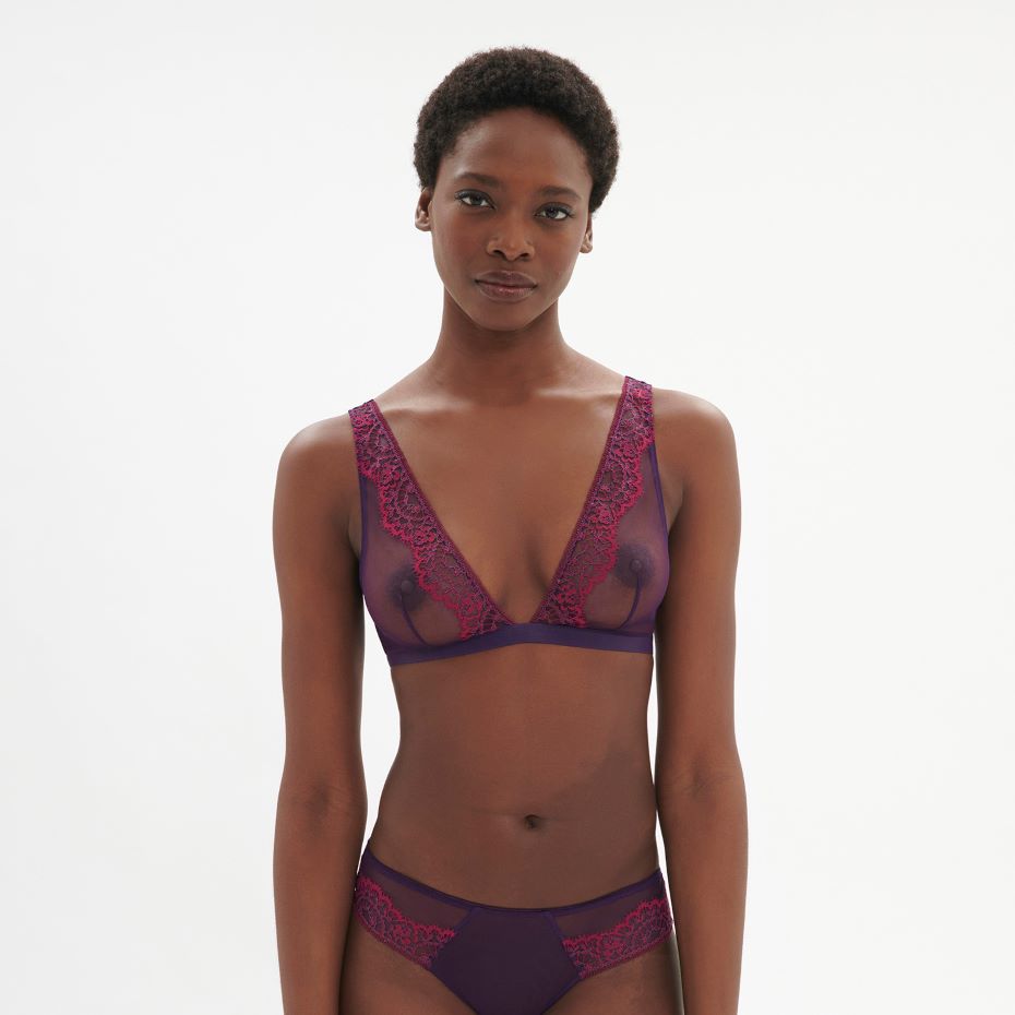 CELESTE - Bralette - Euphoria Purple