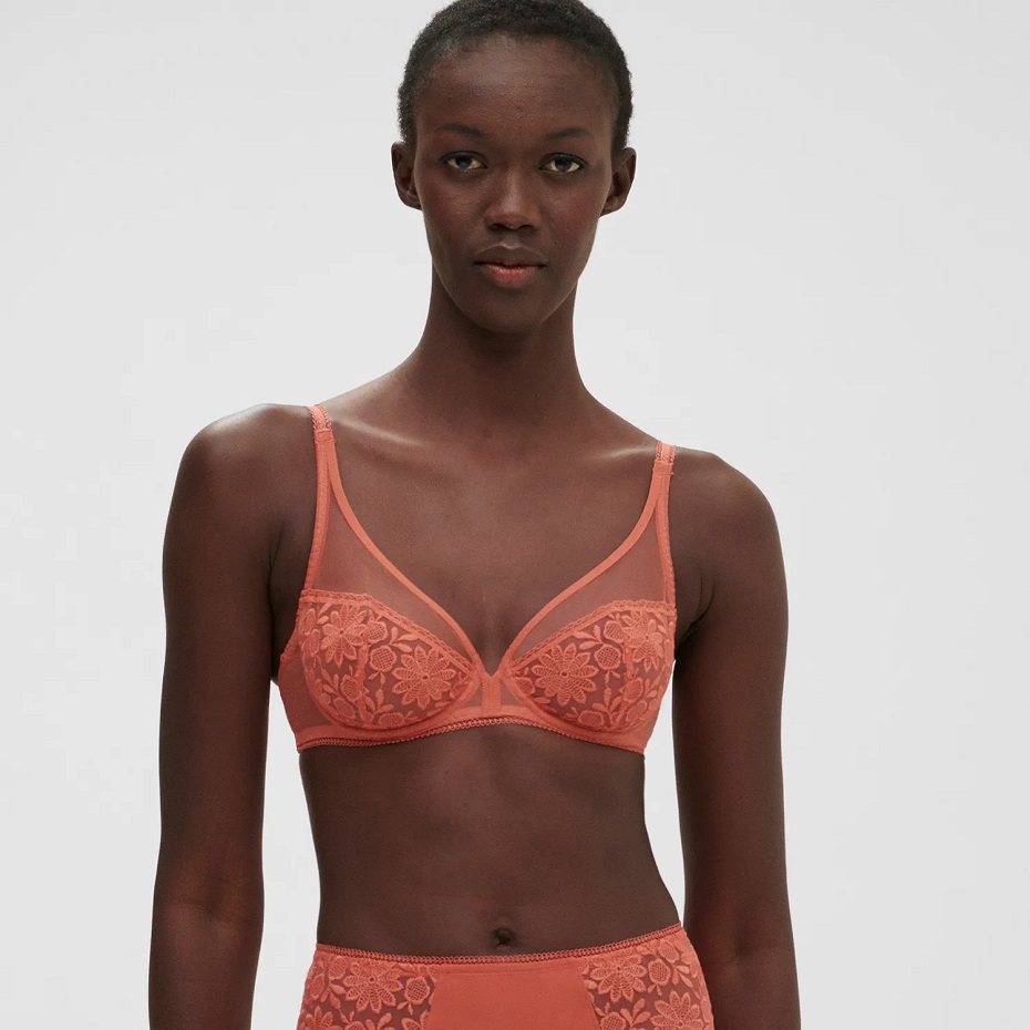 AMAZONE - Full Coverage Plunge - Texas Pink