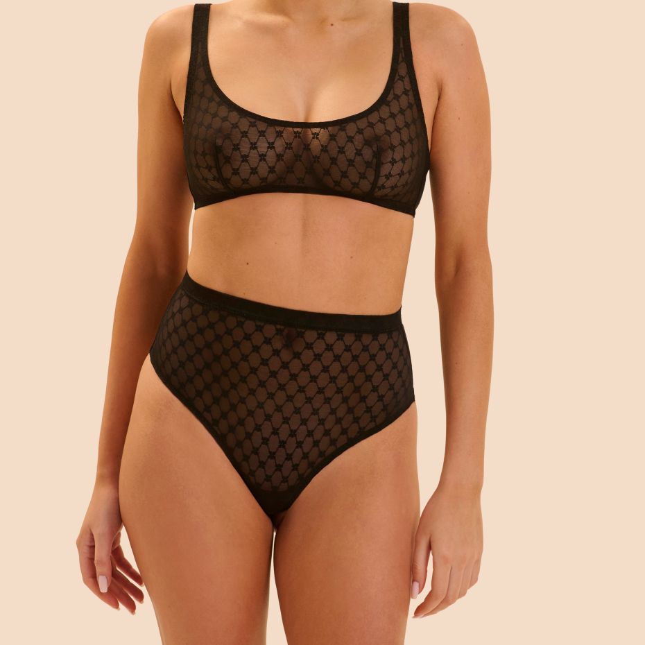 PLUME - Shaper Thong - Black