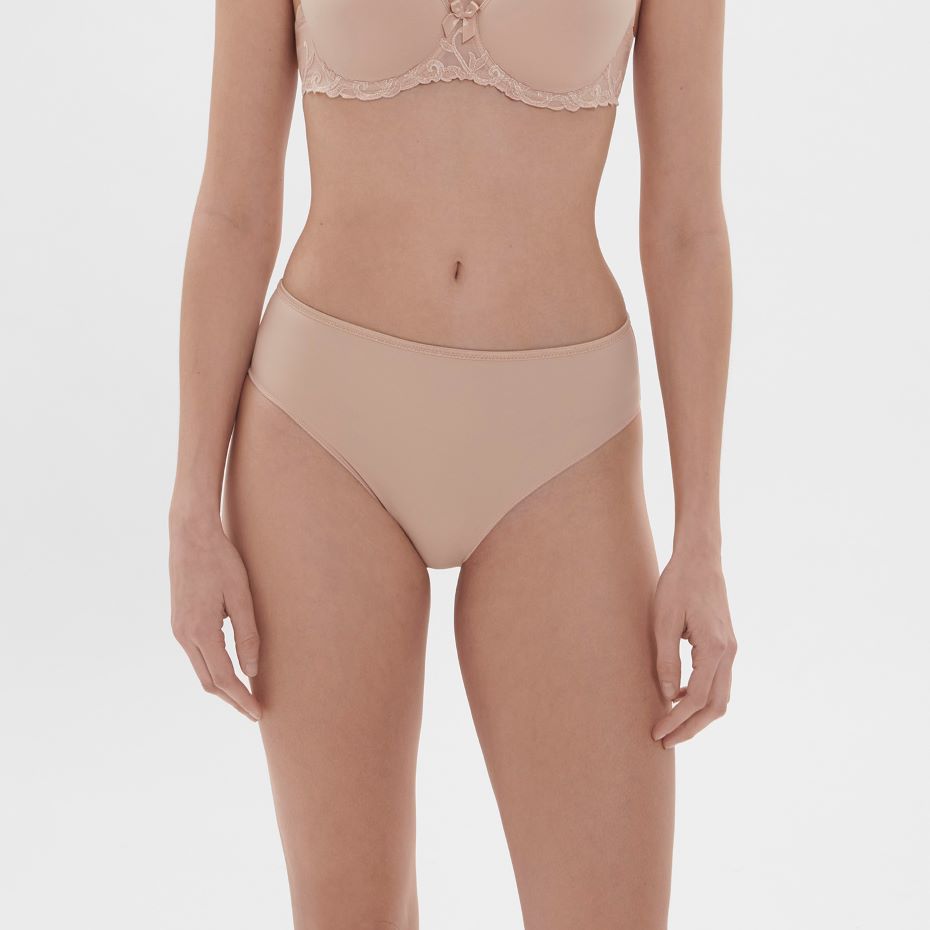 ANDORA - High Waist Brief - Nude