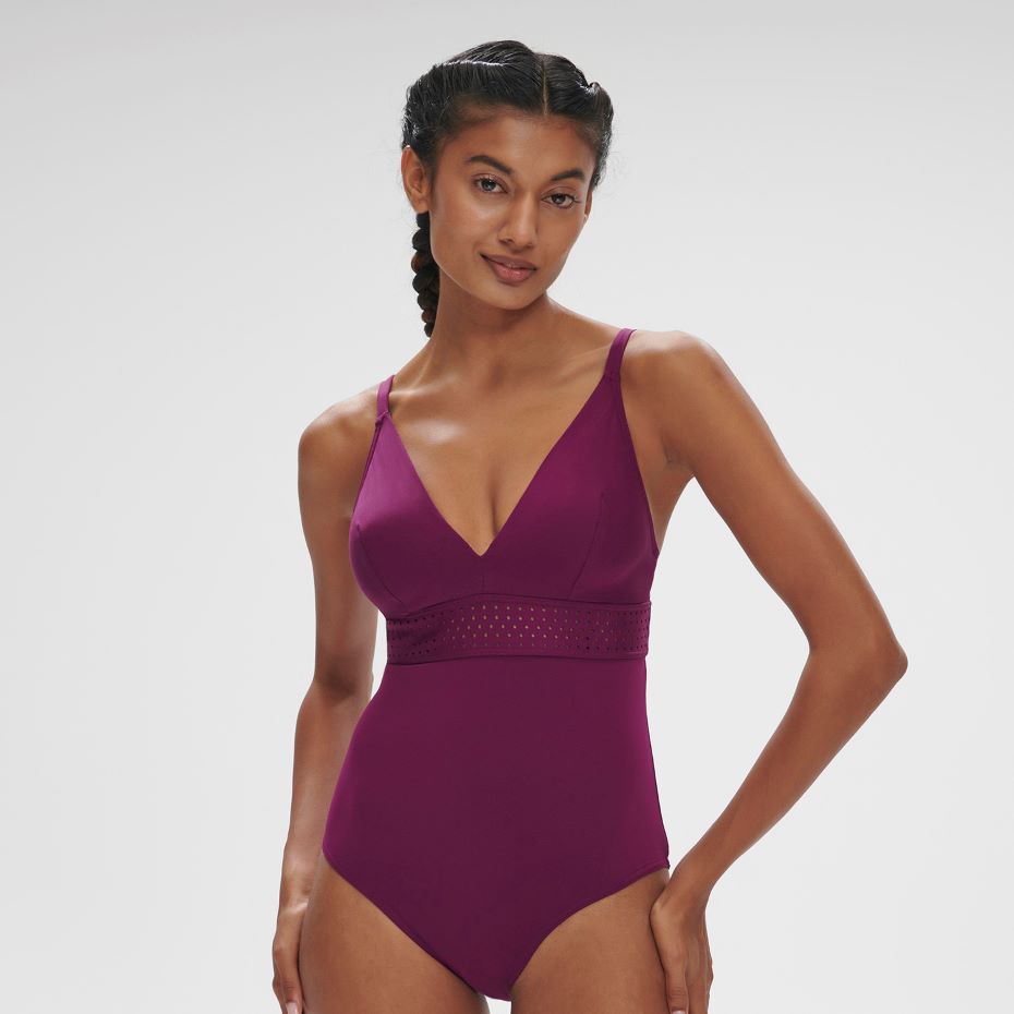 HOYA - Underwire One-Piece - Blackberry