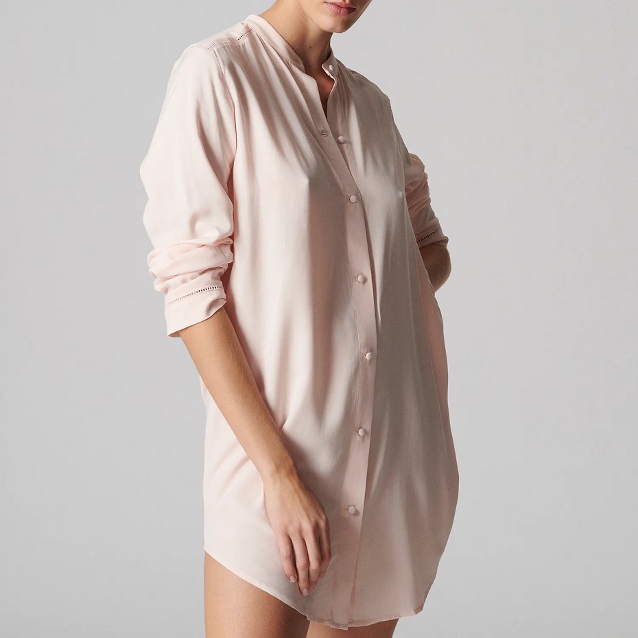 SONGE - Night Shirt - Petal Powder