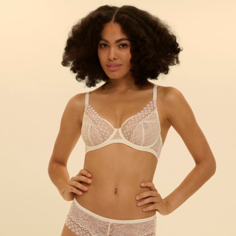 RADIEUSE - Balconette Plunge - Ivory