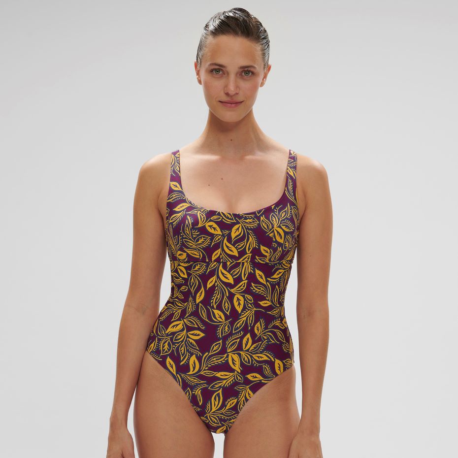 MELIA - Underwire One-Piece - Agadir Purple