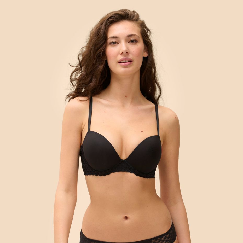 SUBTILE - Push-Up Bra - Black