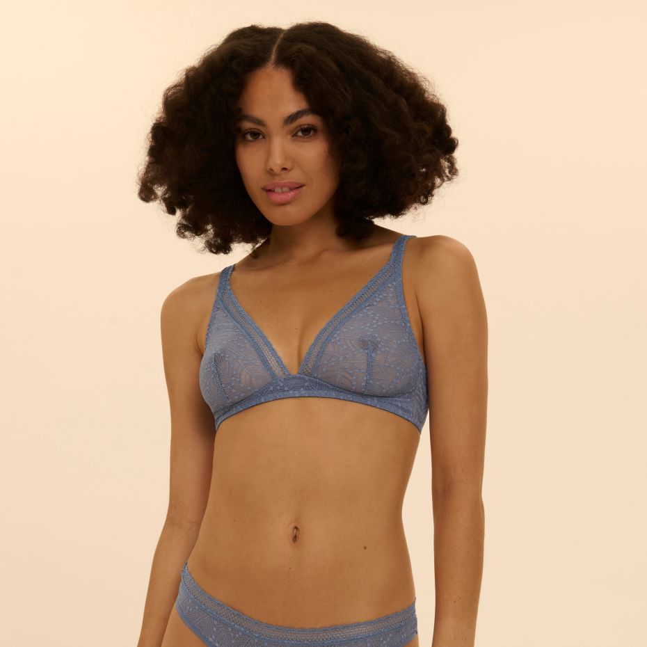 COMETE - Wireless Triangle - Chambray Blue