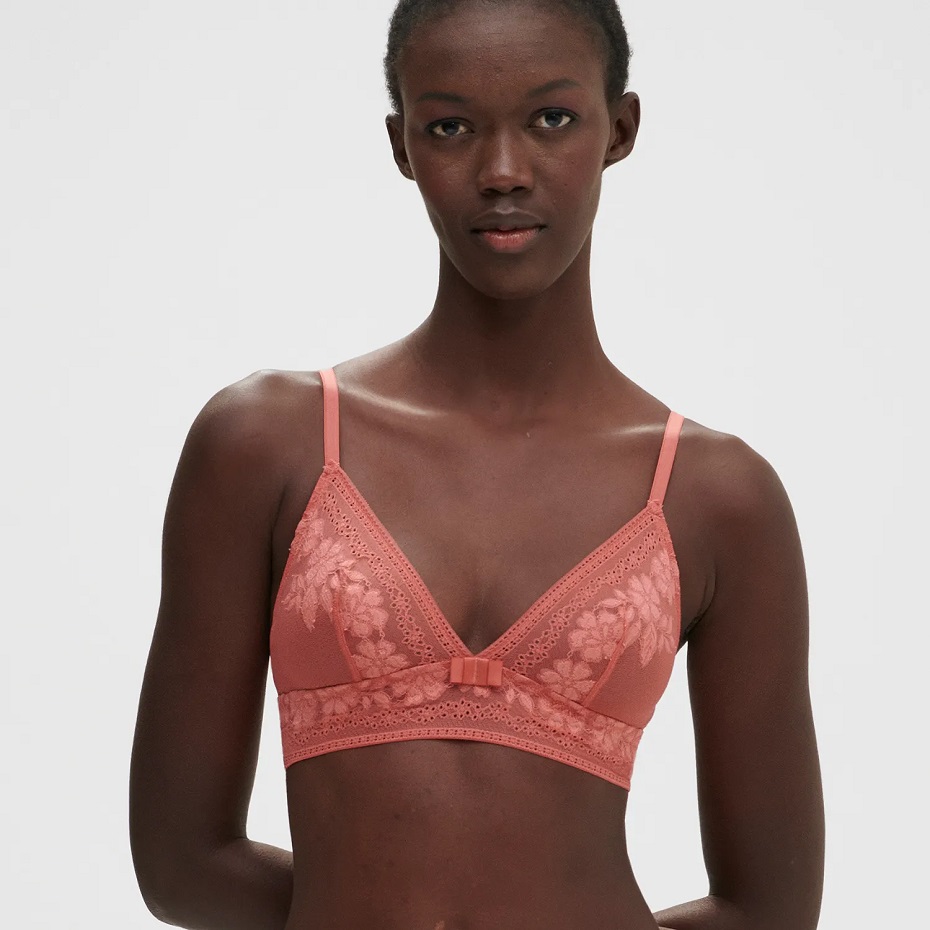 HELOISE - Bralette - Texas Pink
