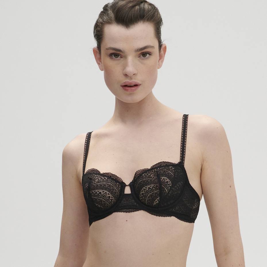 KARMA - Sheer Demi - Black