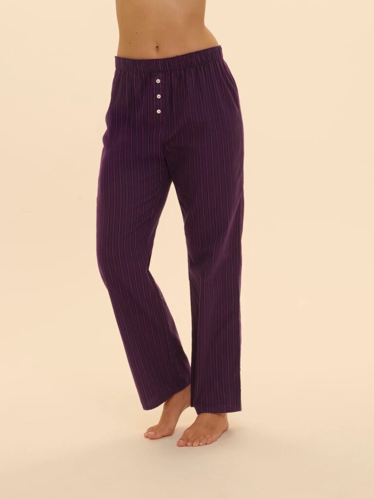 NAUGE - Trousers - Blue Stripes