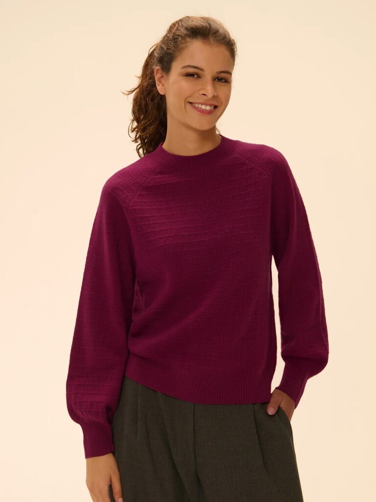 MAIA - Cashmere Sweater - Tourmaline