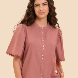 LOLA - Shirt - Smokey Pink