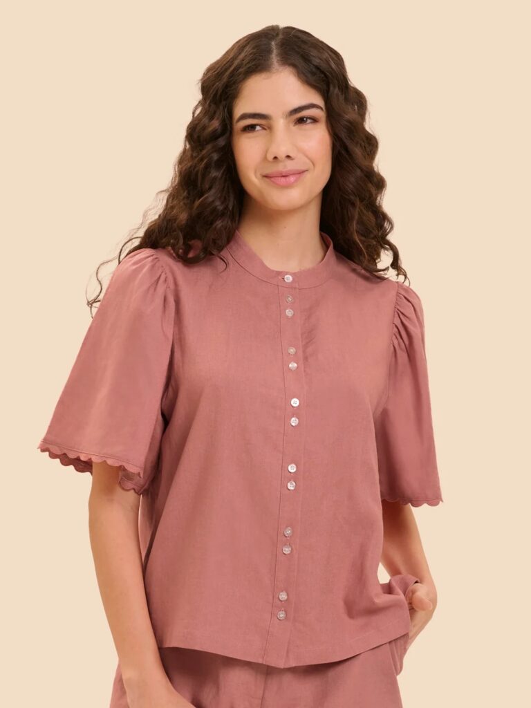 LOLA - Shirt - Smokey Pink